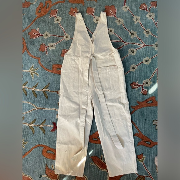 Alex Mill Millie Cream Jumpsuit - Picture 3 of 5